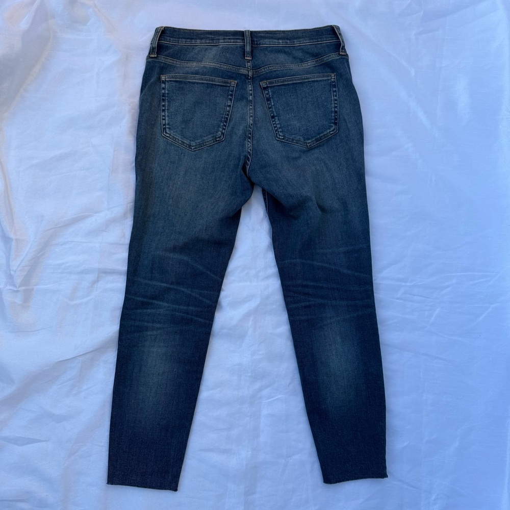 J.Crew 9” High Rise Toothpick Skinny Jeans BA577 NWT Size 31 - Picture 3 of 16